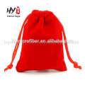 Drawstring Ohrring Samt Schmuck Verpackung Tasche